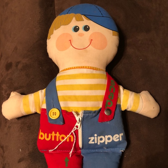 1983 vintage Dapper Dan dressing teaching doll - Picture 5 of 8